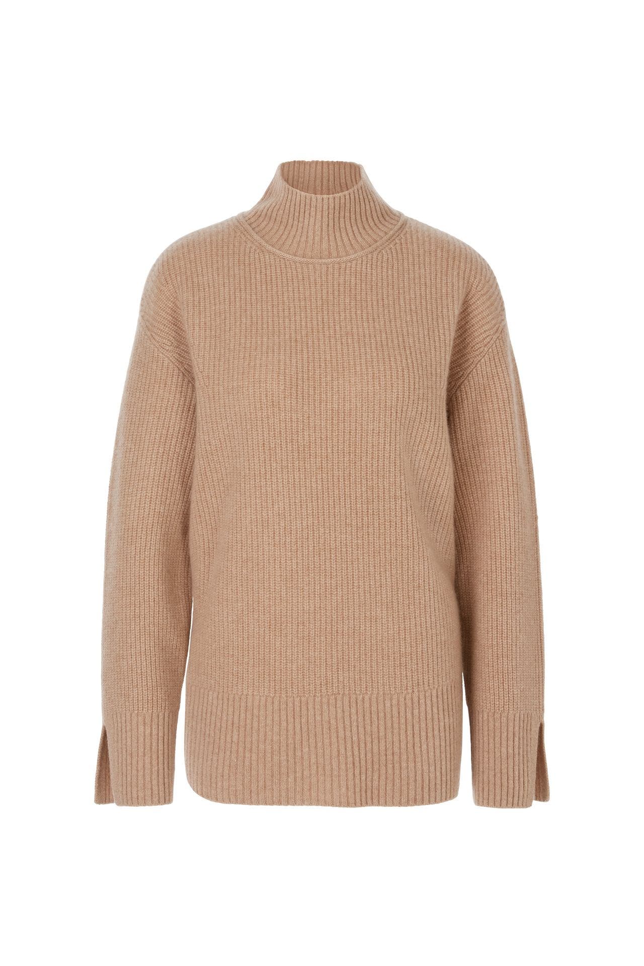 MARC CAIN Wollpullover hellbraun, Bild 1