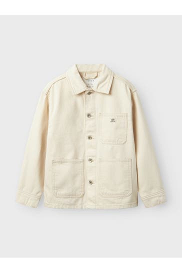 NAME IT Jeansjacke offwhite