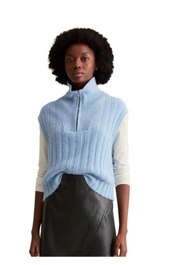 MARC O'POLO DENIM Pullunder hellblau