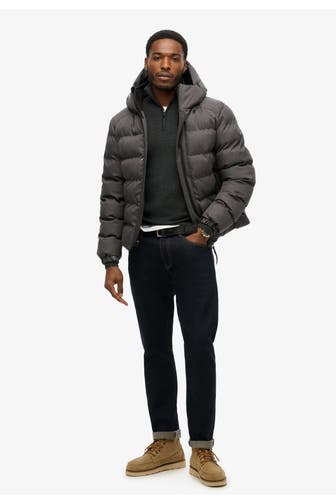SUPERDRY Steppjacke grau