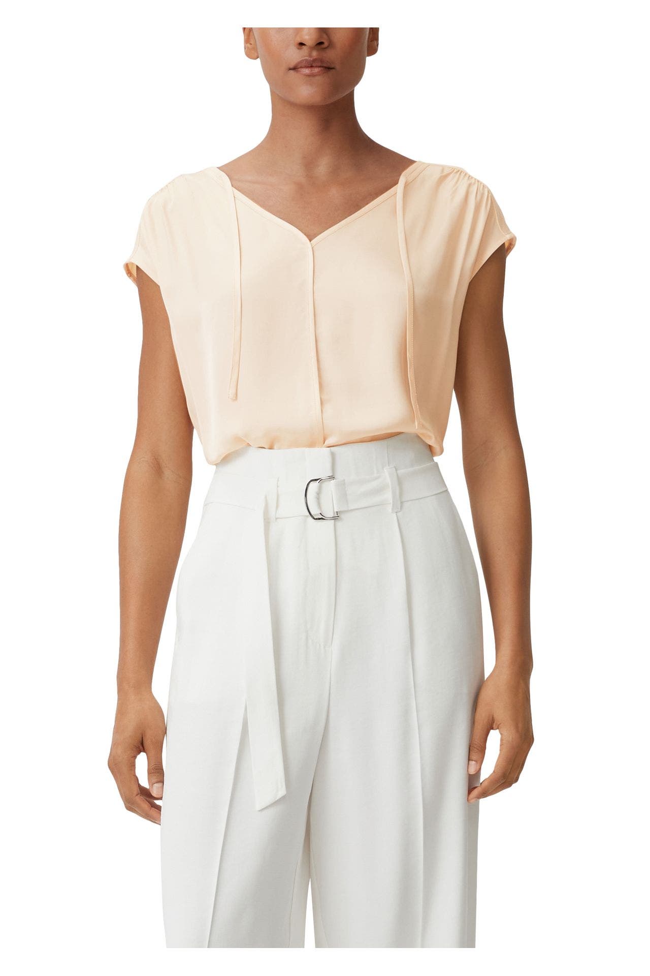 COMMA, Blusenshirt beige, Bild 1