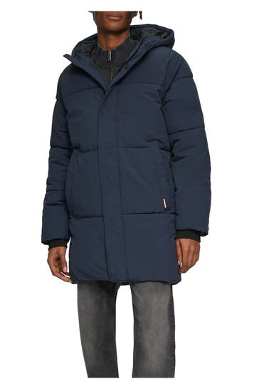 S.OLIVER Steppmantel dunkelblau