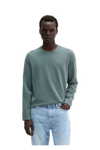 MARC O'POLO Strickpullover graugrün