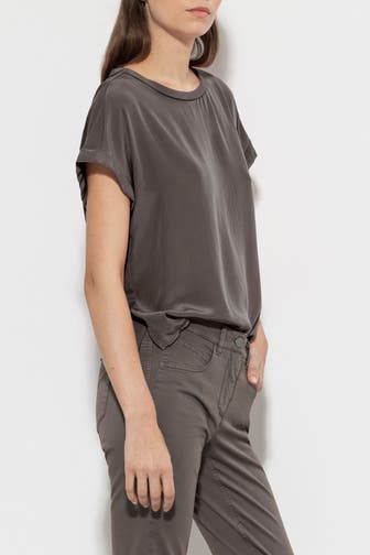 LUISA CERANO Blusenshirt grau