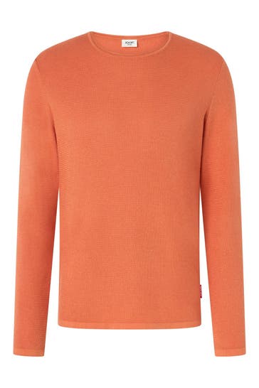 JOOP! Strick-Longsleeve 'Svenor' orange