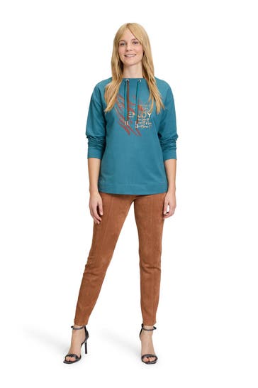 BETTY BARCLAY Sweatshirt petrol