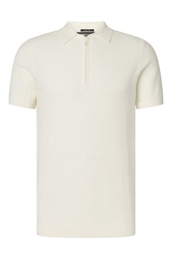 STRELLSON Strick-Polo 'Robas' ecru