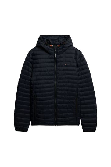 SUPERDRY Light-Steppjacke schwarz