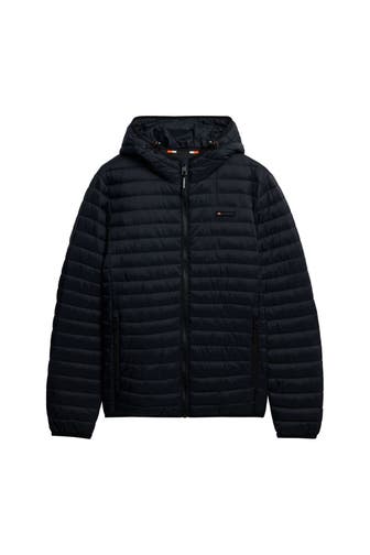 SUPERDRY Light-Steppjacke schwarz