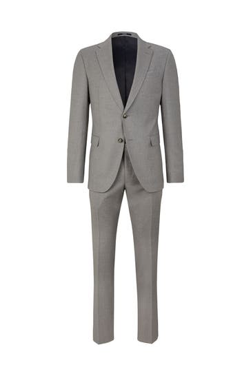 JOOP! Woll-Anzug 'Haspar/Bloom' grau