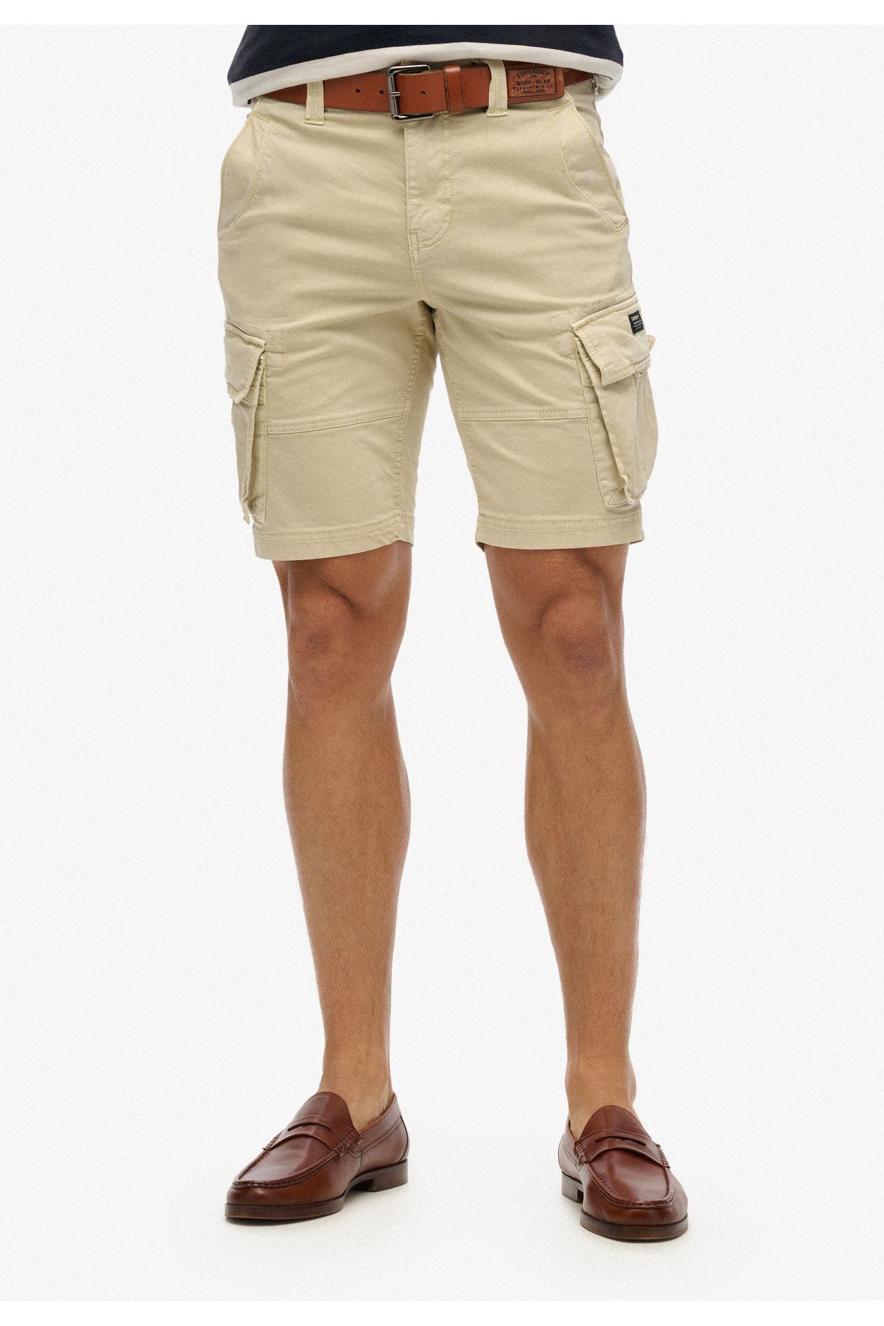 SUPERDRY Cargo-Shorts 'Core' beige, Bild 1
