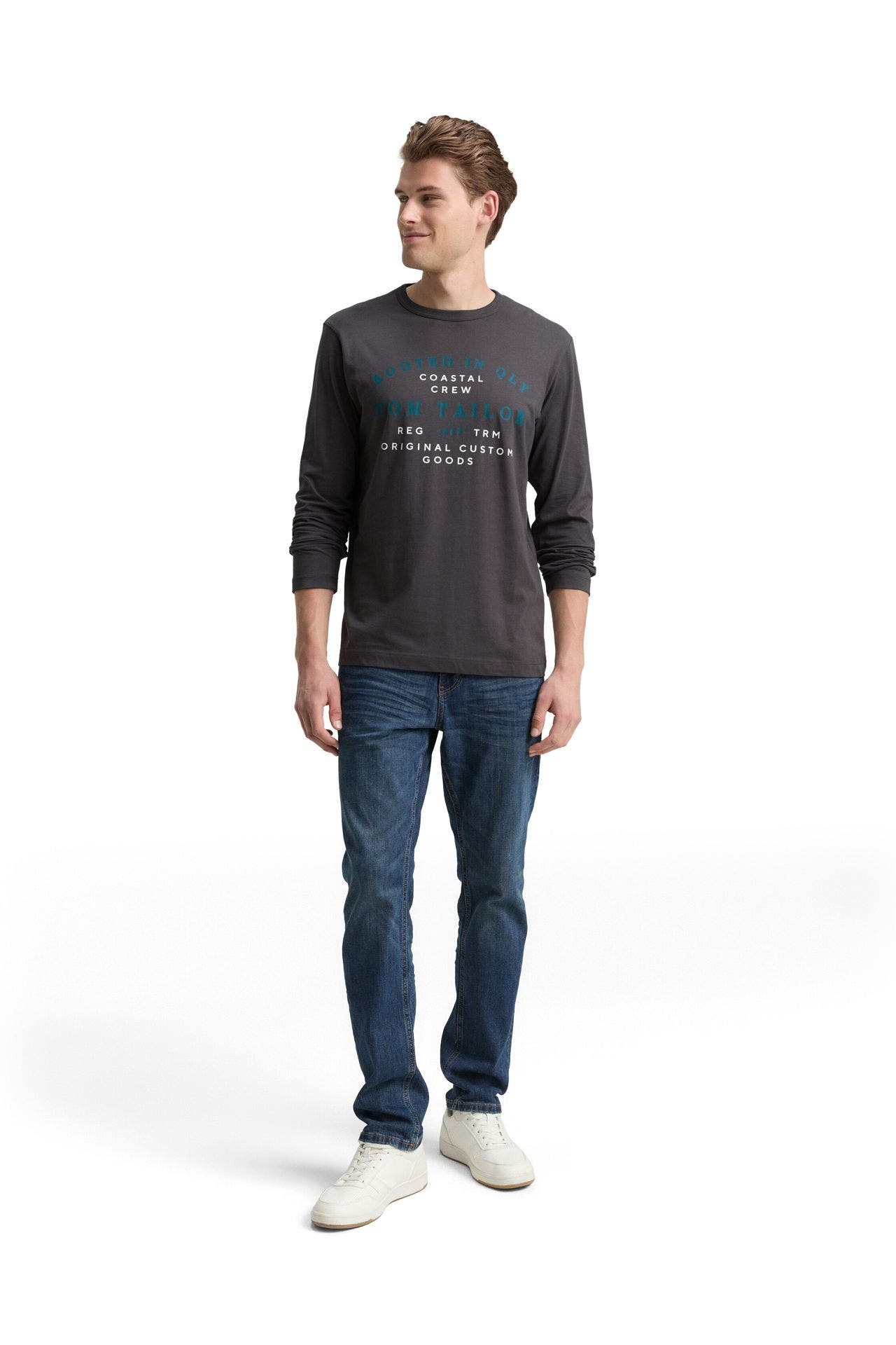 TOM TAILOR Longsleeve dunkelgrau, Bild 1