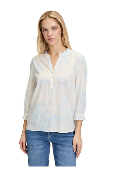 CARTOON Blusenshirt gemustert