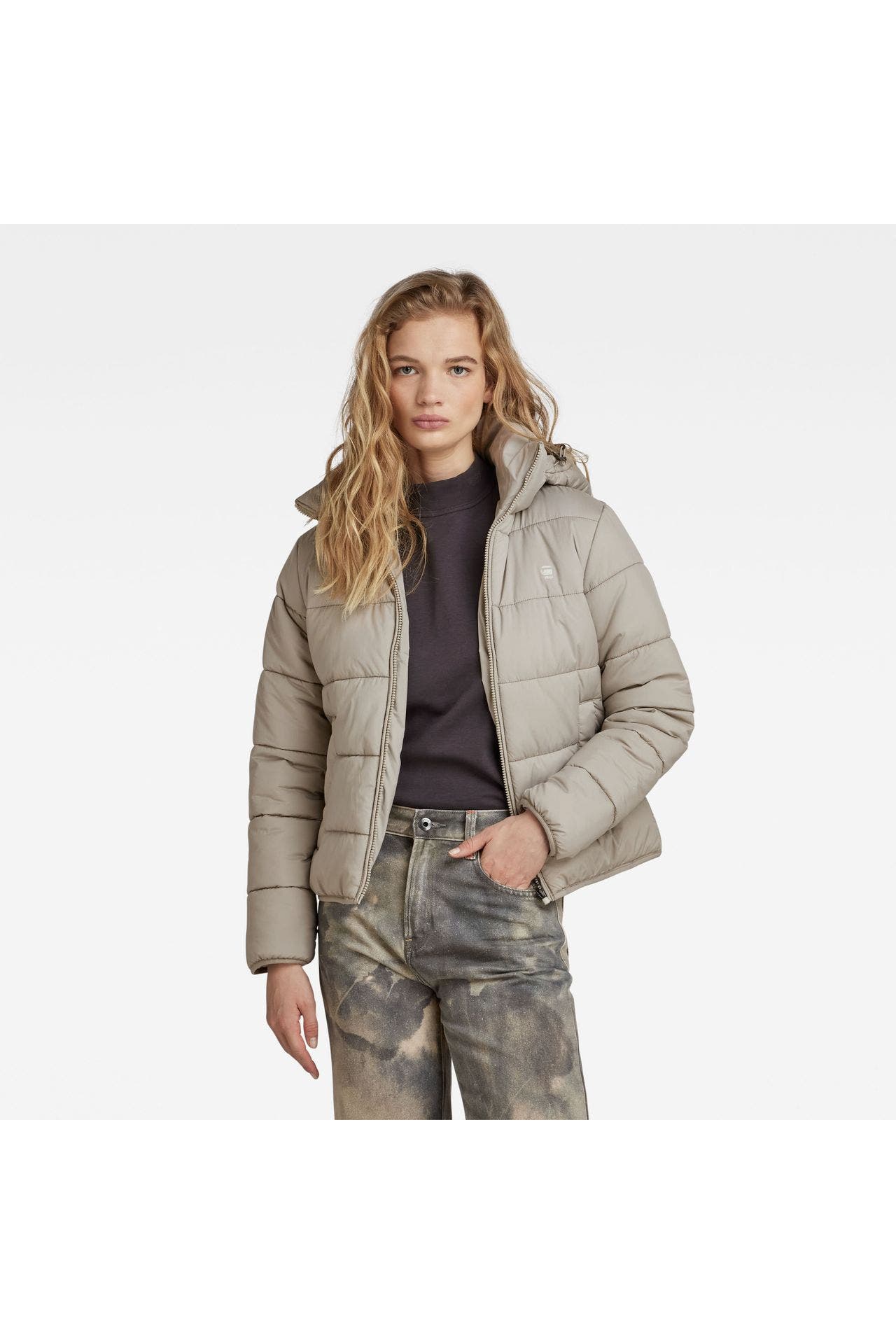 G-STAR Steppjacke greige, Bild 1