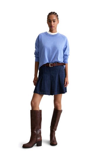 MARC O'POLO DENIM Strickpullover hellblau