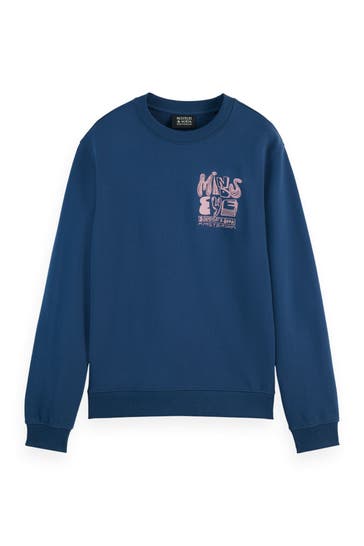 SCOTCH & SODA Sweatshirt dunkelblau
