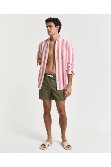 GANT Badeshorts dunkelgrün