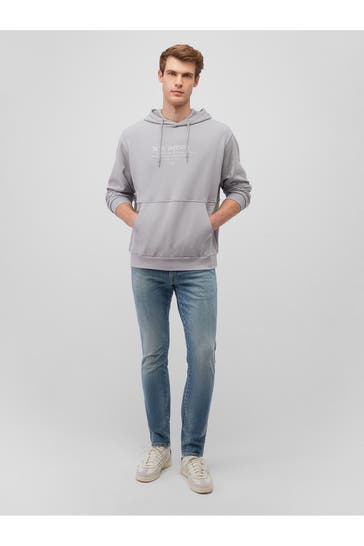 MAVI Hoodie hellgrau