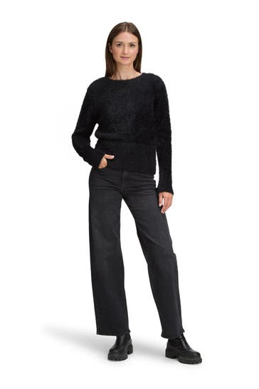 BETTY & CO Strickpullover schwarz