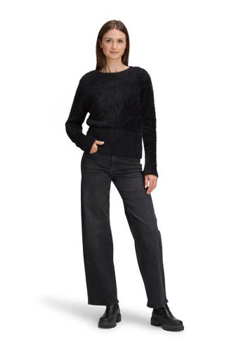 BETTY & CO Strickpullover schwarz