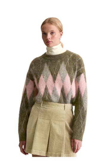 MARC O'POLO DENIM Patterned Knit Sweater
