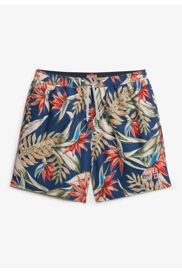 SUPERDRY Badeshorts floral
