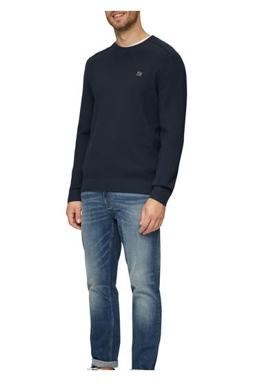 S.OLIVER - Strickpullover dunkelblau