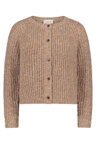CARTOON Strickjacke braun