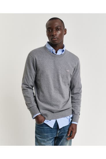GANT - Strickpullover grau