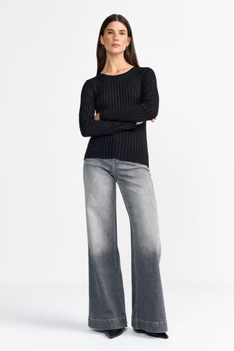 RICH & ROYAL Longsleeve schwarz