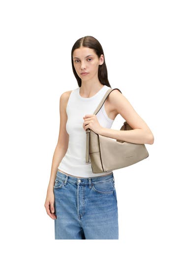 LIEBESKIND BERLIN Schultertasche 'Lou M' steingrau