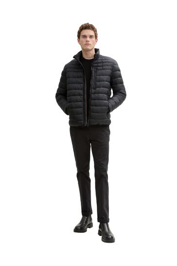 TOM TAILOR Light-Steppjacke schwarz
