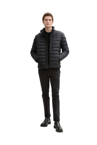 TOM TAILOR Light-Steppjacke schwarz