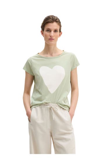 MARC O'POLO T-Shirt pastellgrün
