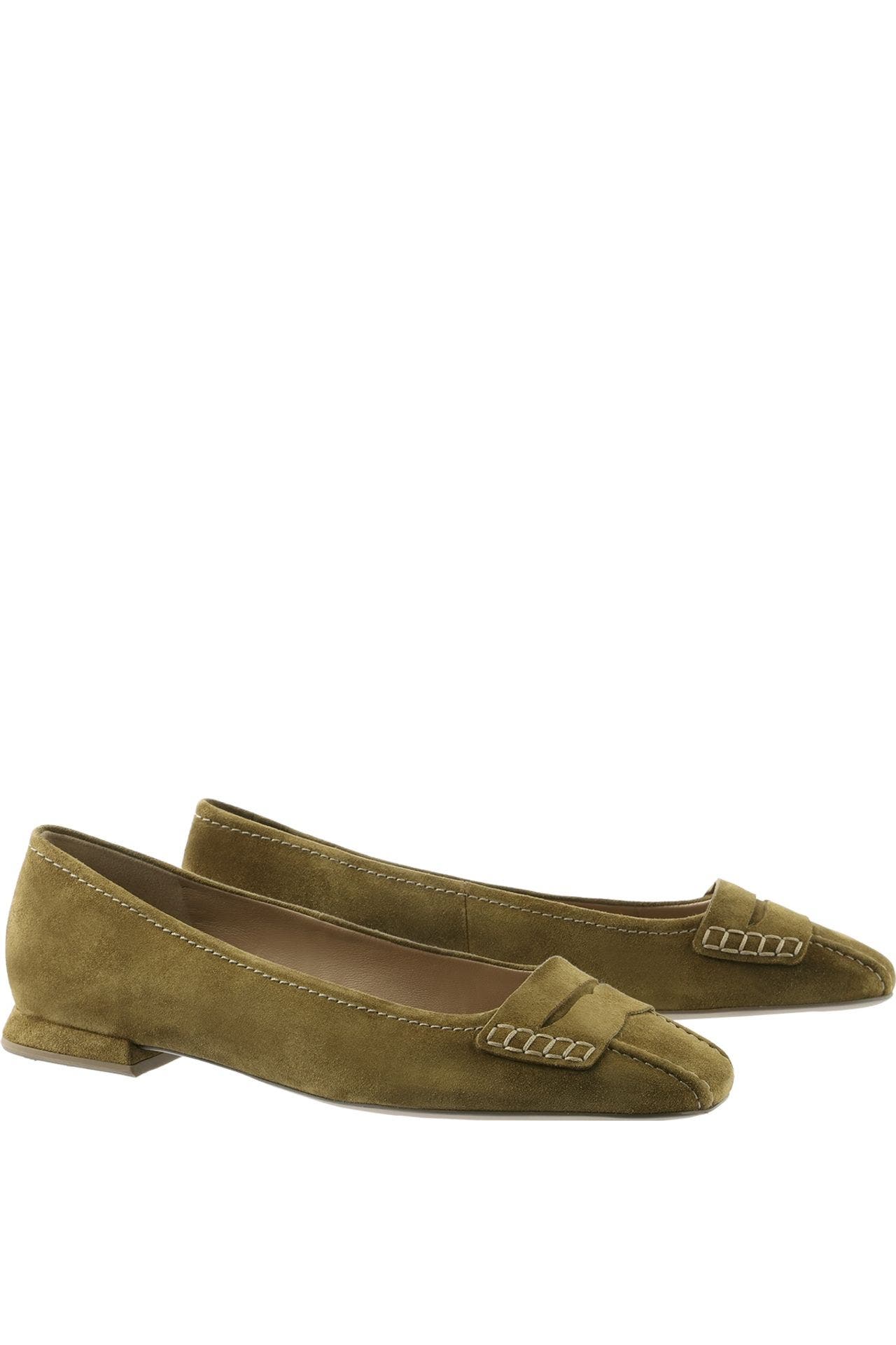 HÖGL Ballerinas 'Juliette' oliv, Bild 1