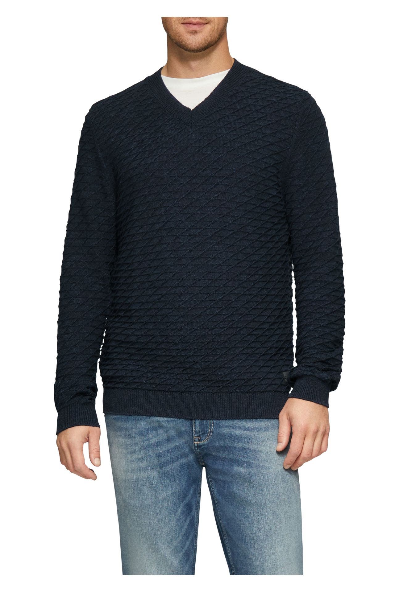 S.OLIVER Strickpullover dunkelblau, Bild 1