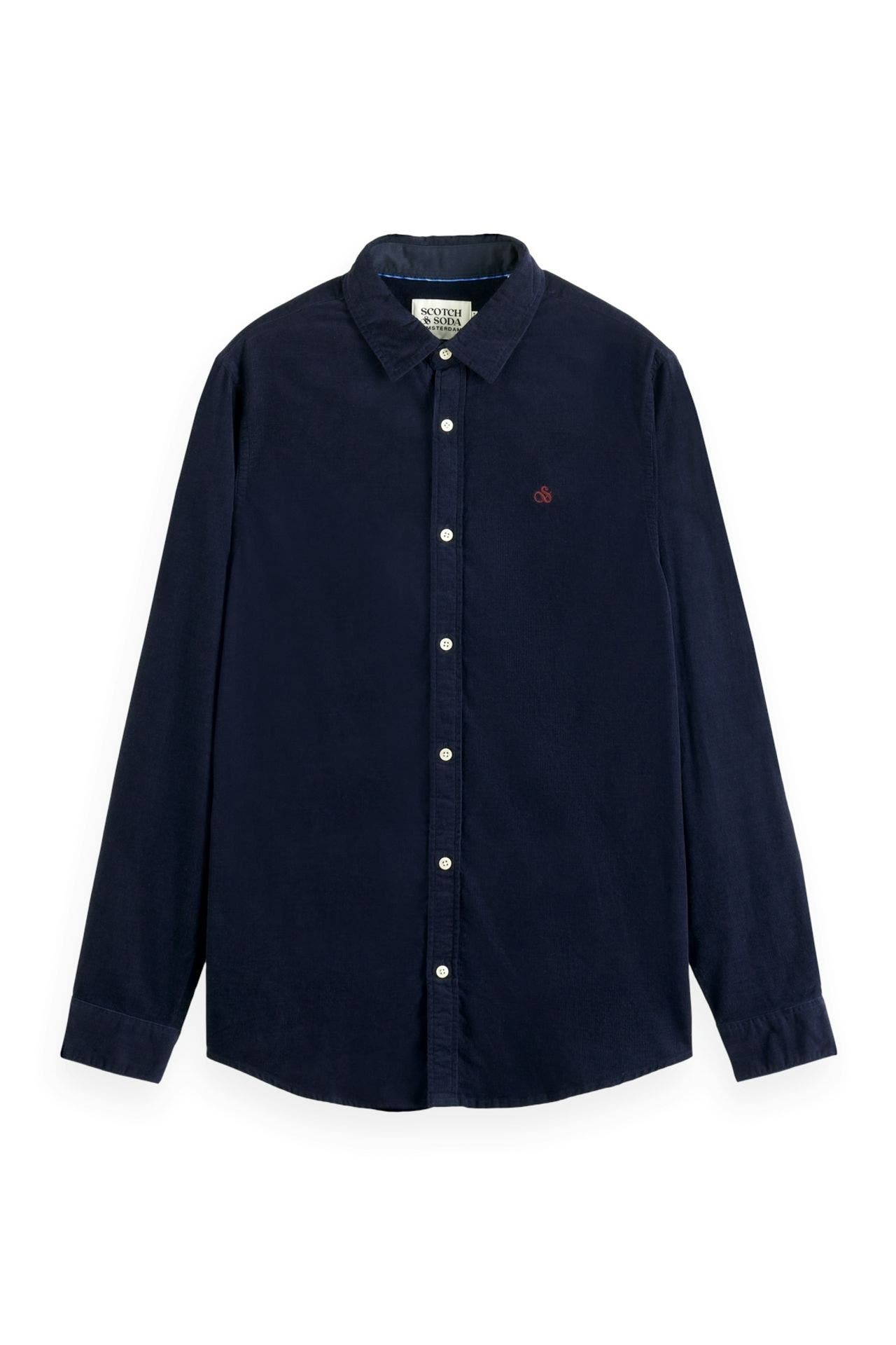 SCOTCH & SODA Cordhemd dunkelblau, Bild 1