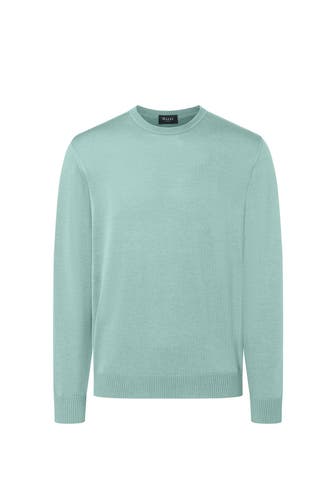MAERZ MUENCHEN Wollpullover türkis