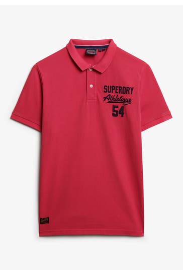 SUPERDRY Polo-Shirt magenta