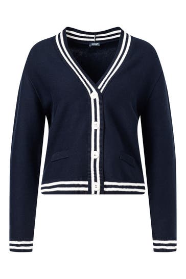 JOOP! Strickjacke 'Kekoa' navy