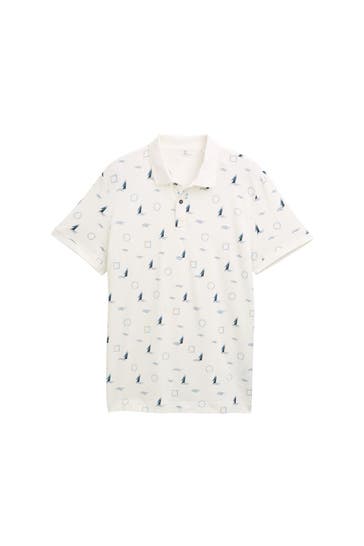 TOM TAILOR Polo-Shirt gemustert