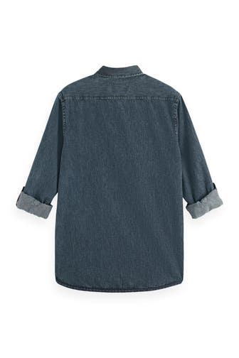 SCOTCH & SODA Jeanshemd dunkelblau