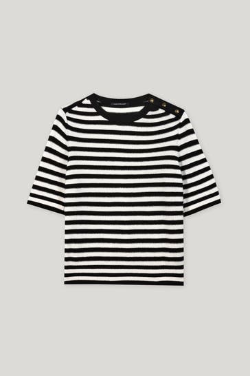 LUISA CERANO Strickshirt gestreift