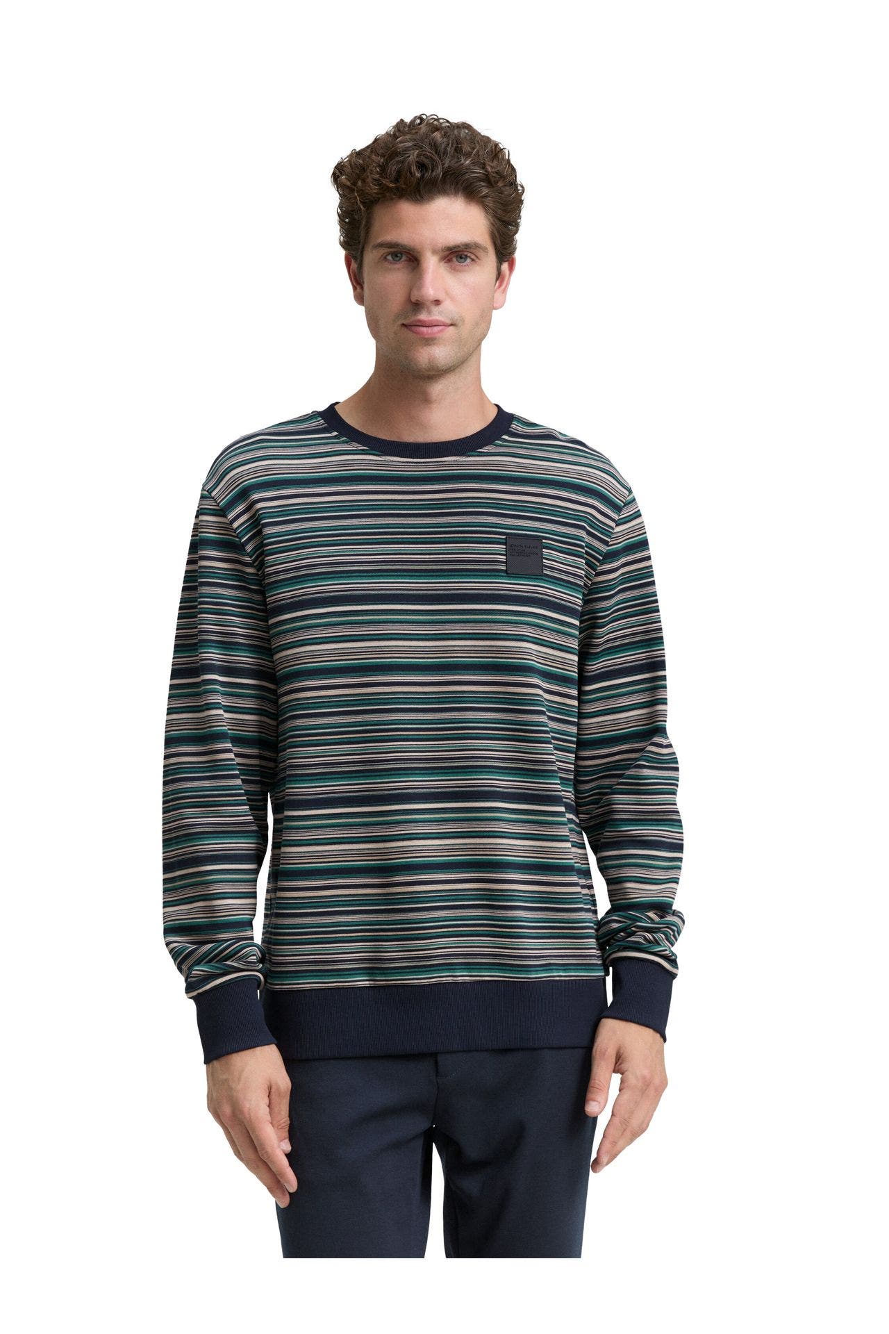 TOM TAILOR Sweatshirt gestreift, Bild 1