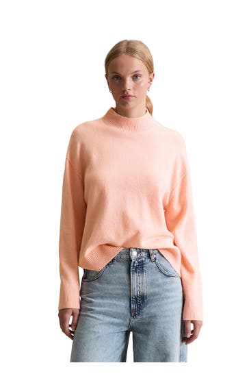 MARC O'POLO DENIM Wollmix-Pullover hellrosa