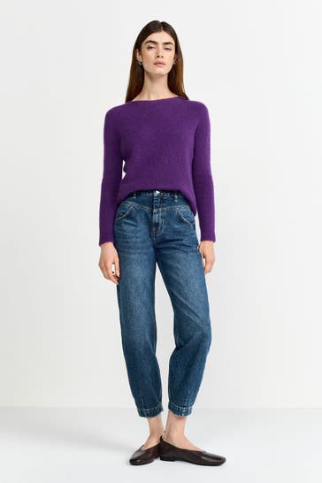 RICH & ROYAL Strickpullover lila