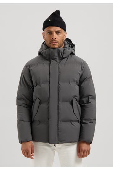 DSTREZZED Steppjacke dunkelgrau