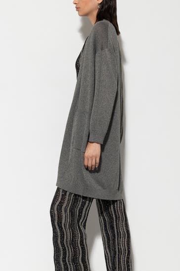 LUISA CERANO Strickjacke grau