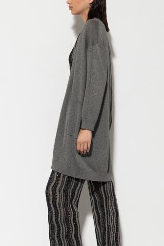 LUISA CERANO Strickjacke grau