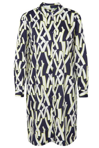 BUGATTI Blusenkleid gemustert